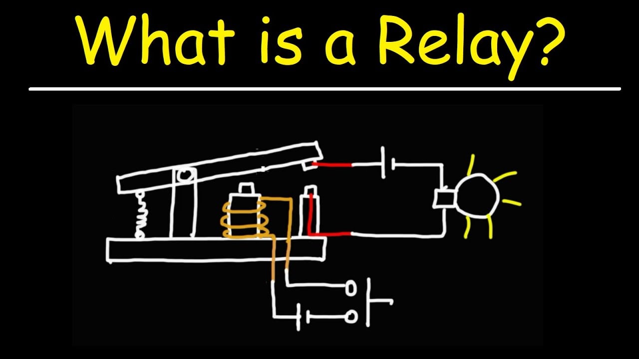 Introduction to Relays - The Working Principle — The Organic Chemistry Tutor