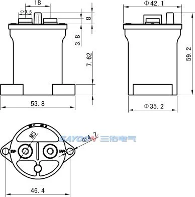 SEV100AD HV DC Contactor detial (5)