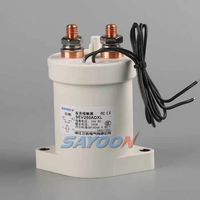 SEV250AD High Voltage Epoxy Resin Sealed DC Contactor