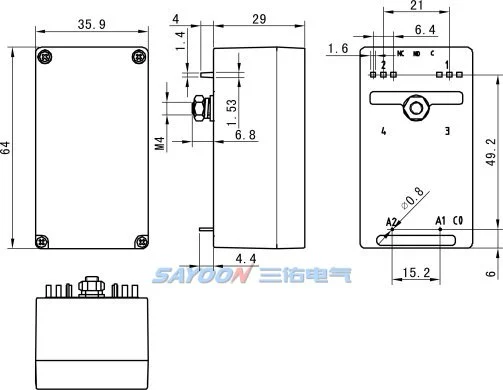 SU1-80A DC Contactor