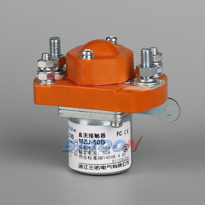 MZJ-50B Normally Closed DC Contactor mzj-50b_s1