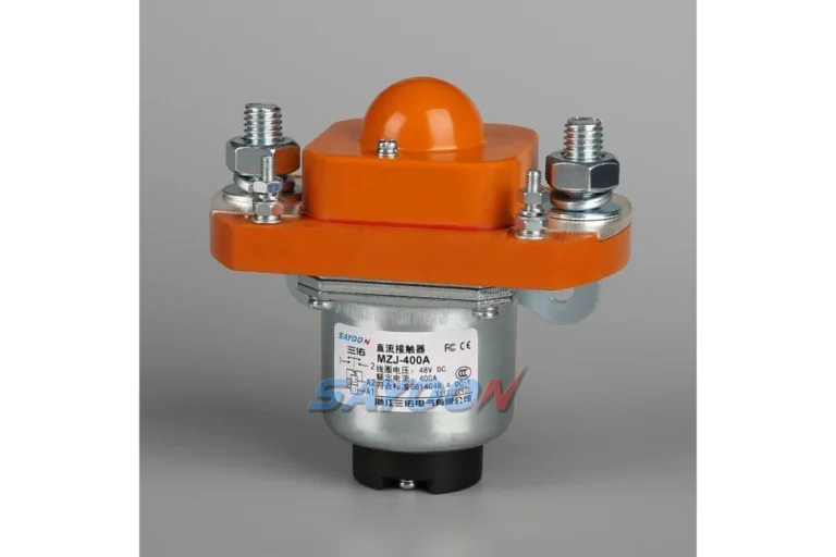 SAYOON DC contactor shown for a BESS contactor event record guide