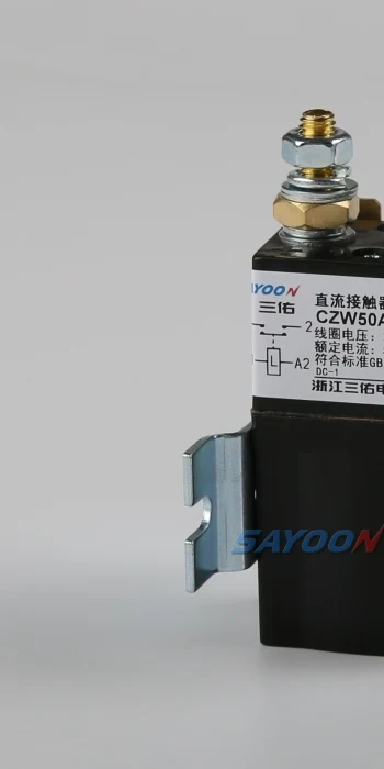 CZW50A DC contactor coil driver sizing context