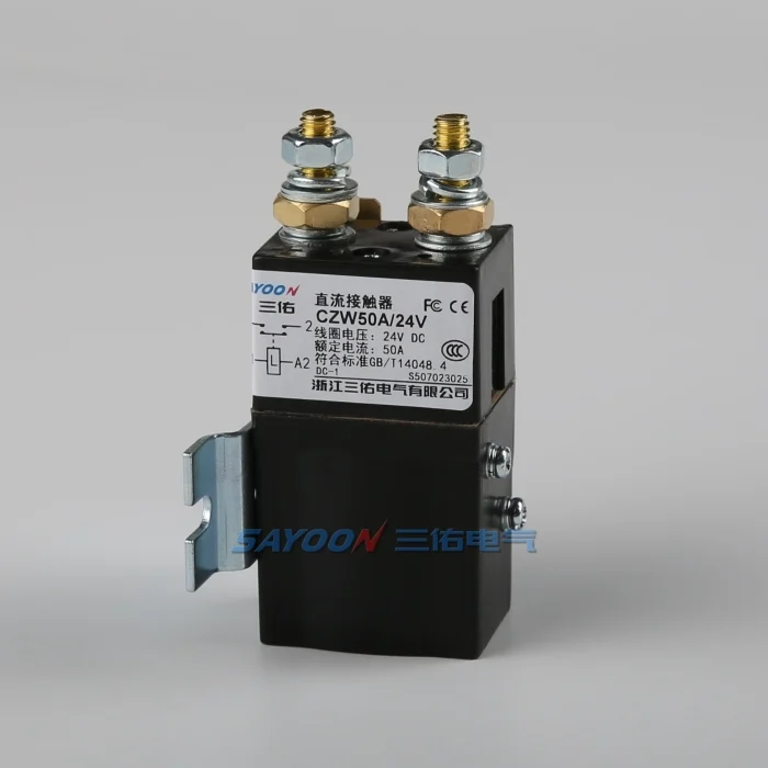 CZW50A product recommendation for a 1 NO DC contactor diagram