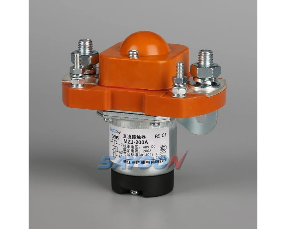 SAYOON DC contactor product view for an application review