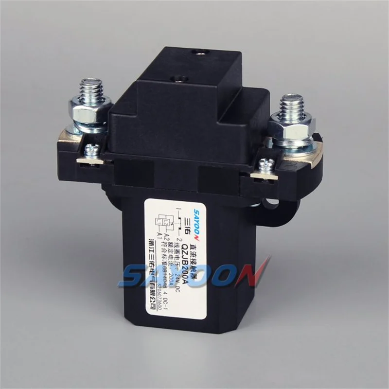 SAYOON DC contactor product view for an RFQ drawing review