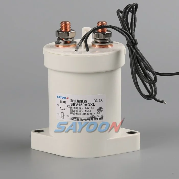 SAYOON DC contactor product view for an export RFQ record
