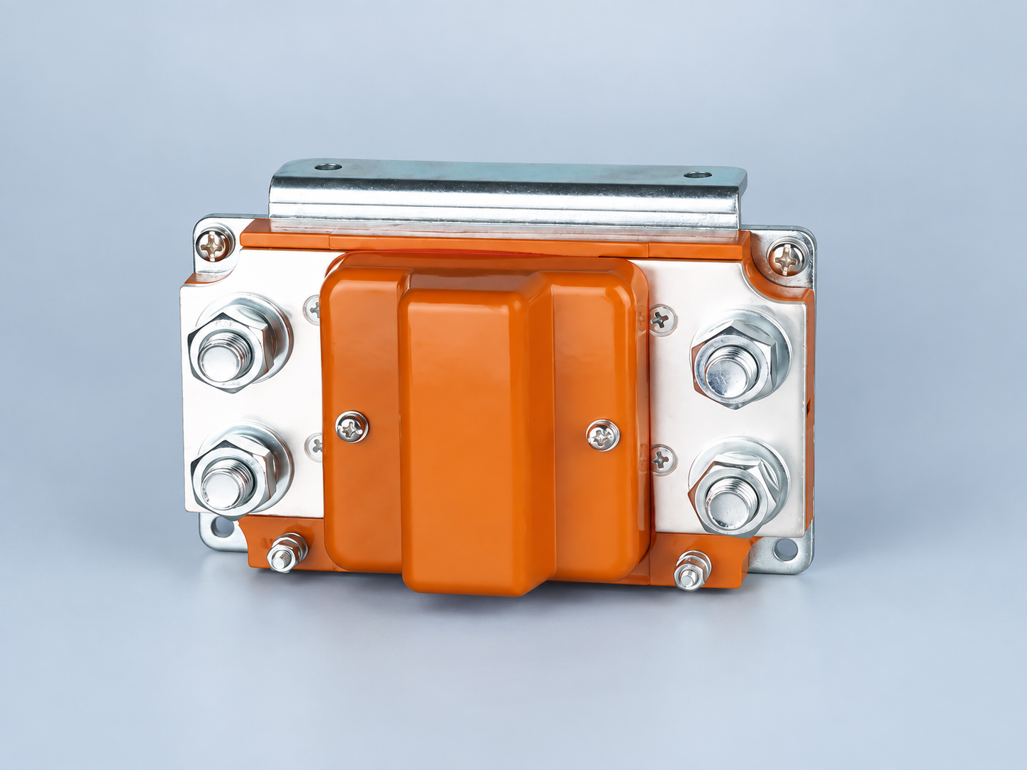 Top view of Sayoon SZJ1000A DC contactor terminals
