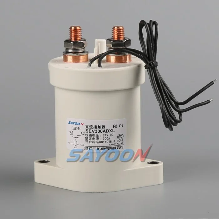 SEV300ADXL sealed high-voltage DC contactor front product reference