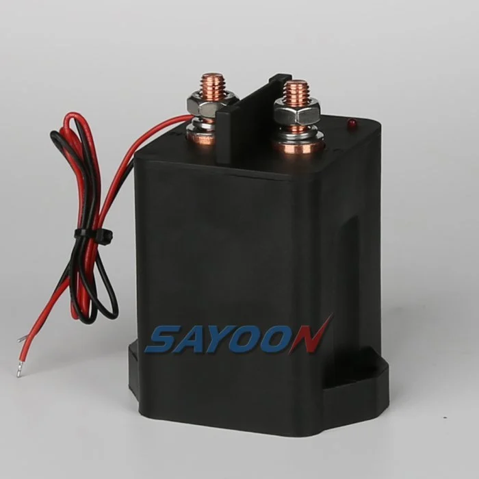 HEV250 high-voltage sealed DC contactor alternate product angle