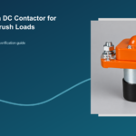 How to Size a DC Contactor for Capacitive Inrush Loads