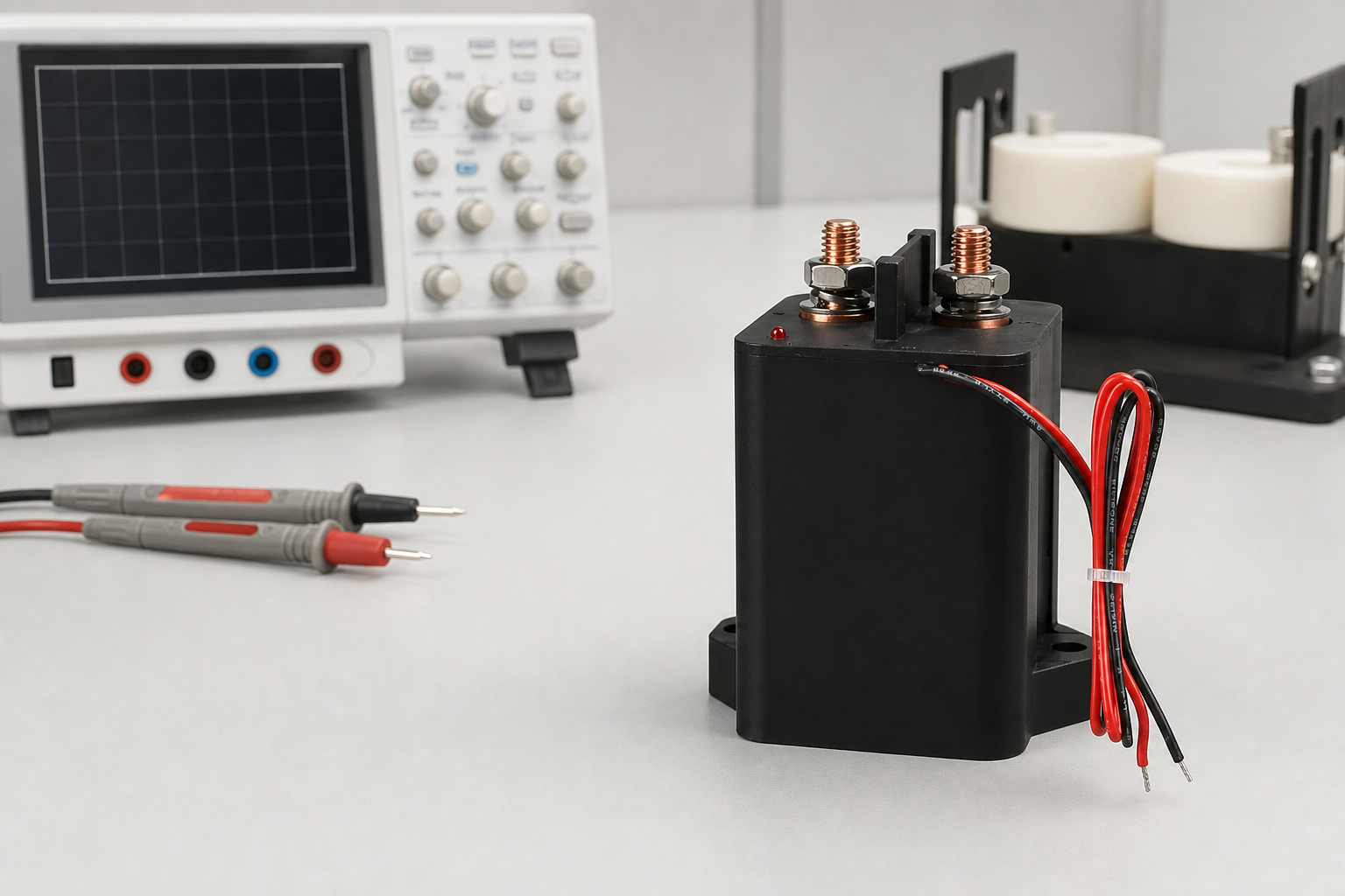 HEV300 Hoogvoltage Epoxyhars Afgedichte DC-contactor testvoorbereiding voor het openen en sluiten van de DC-contactor