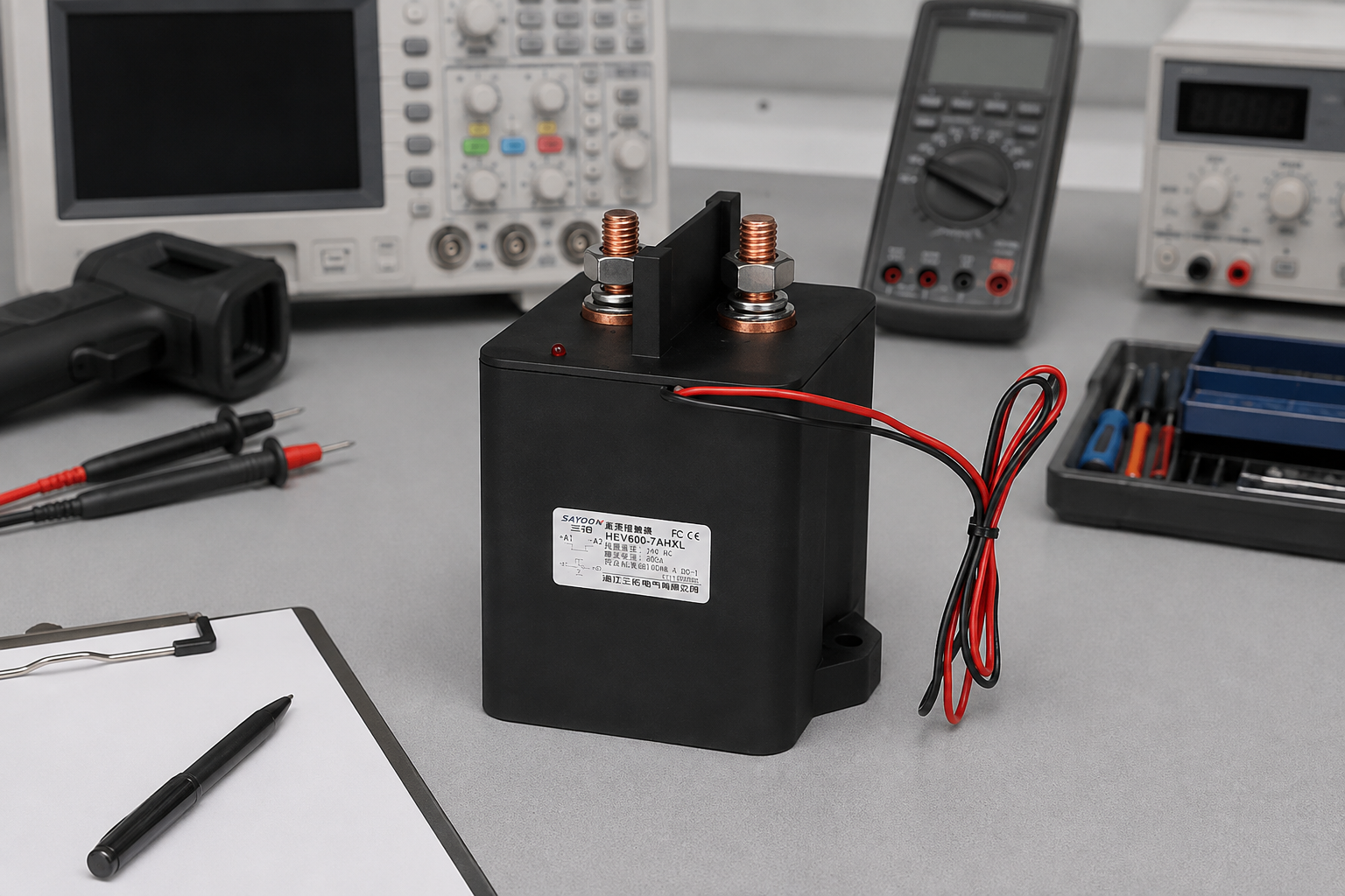 HEV400 High Voltage Epoxy Resin Sealed DC Contactor application review for EV contactor failure modes