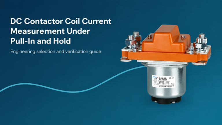 Blue Sayoon article banner with authentic SZJ1000A contactor