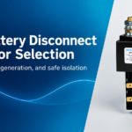 AGV Battery Disconnect Contactor Selection
