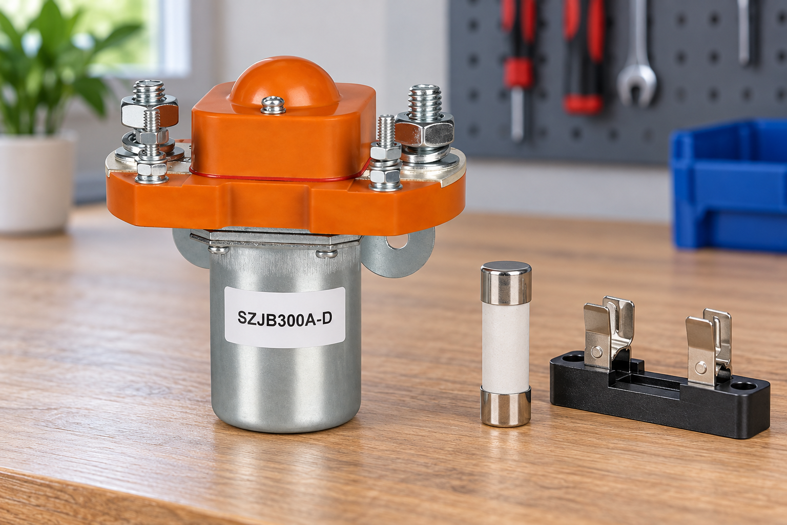 SZJB300A-D construction reference for dc contactor fuse selection