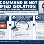 DC Contactor Coil Leakage Current: Why an Off Output May Still Energize a Coil