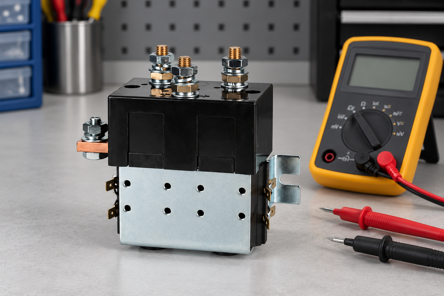CZWT200A with disconnected meter and probes before a controlled inspection