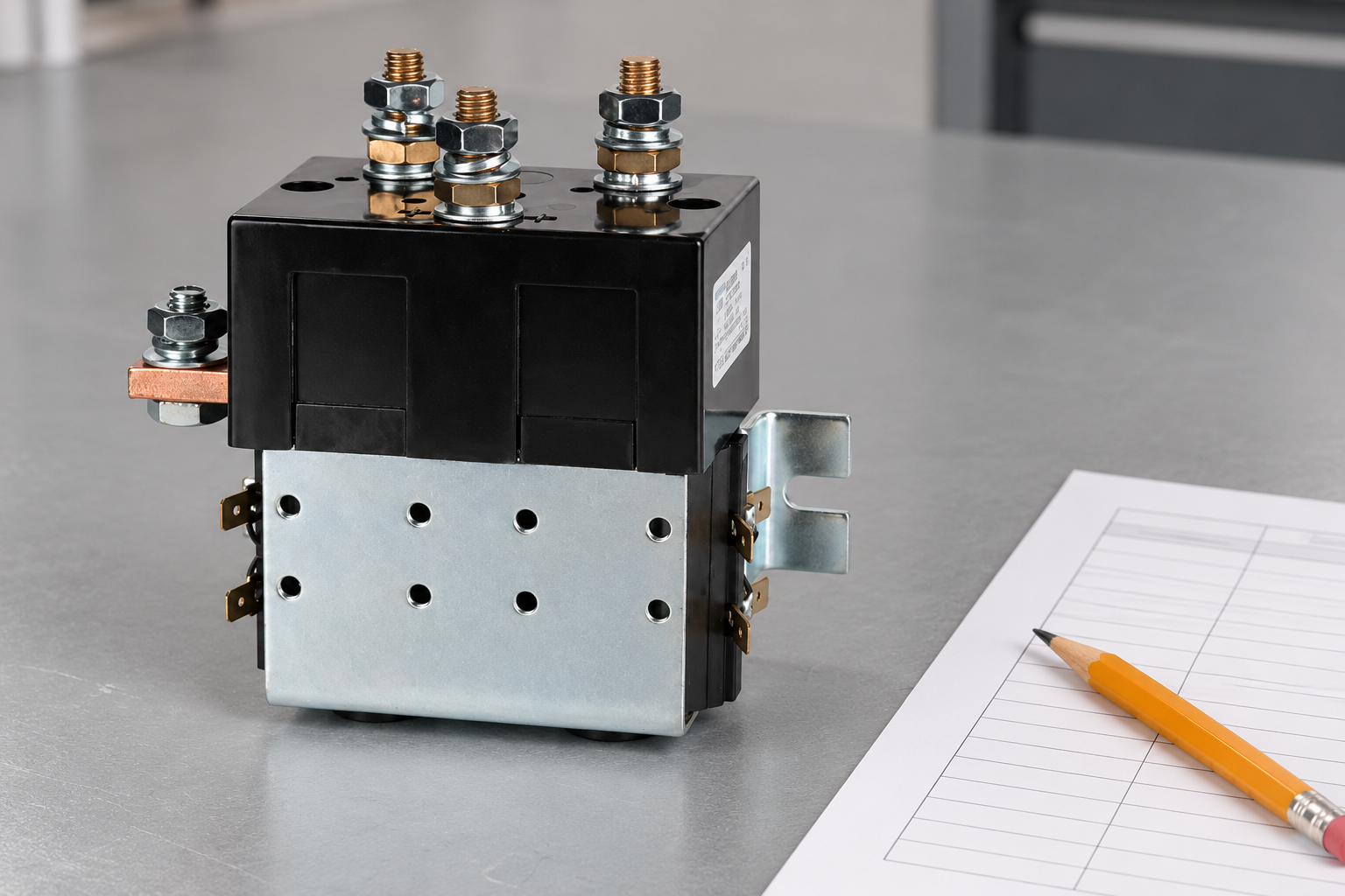 CZWT200A beside an inspection log for recording repeated clicking conditions